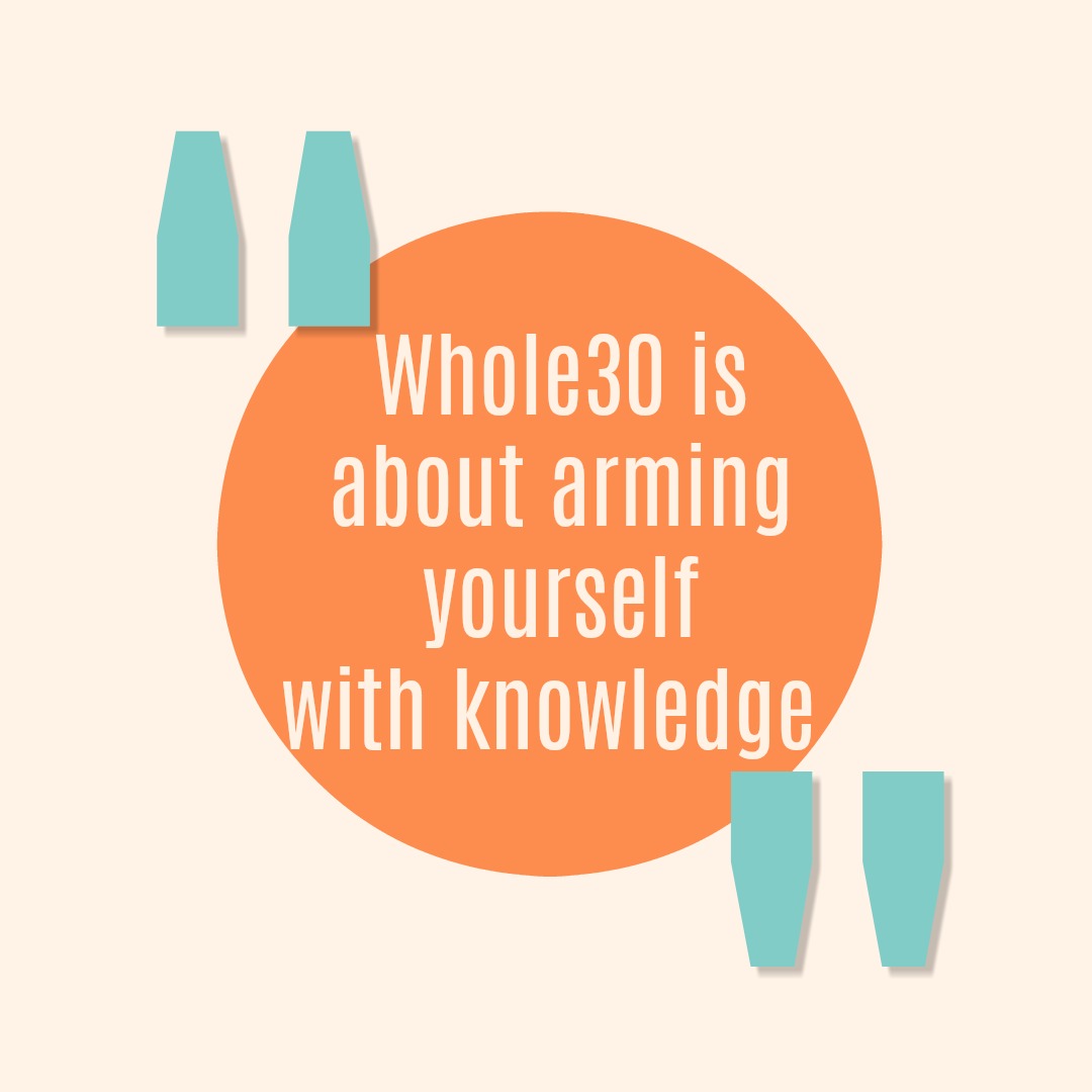 whole30 is arming yourself